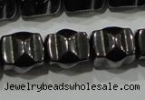 CHE232 15.5 inches 10*12mm hematite beads wholesale