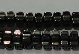 CHE234 15.5 inches 4*7mm star hematite beads wholesale