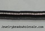 CHE238 15.5 inches 1*4.5mm dish hematite beads wholesale