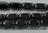 CHE248 15.5 inches 4*8mm cuboid hematite beads wholesale