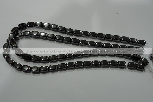 CHE249 15.5 inches 8*12mm cuboid hematite beads wholesale