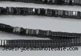 CHE410 15.5 inches 1*2*2mm square matte hematite beads wholesale