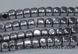 CHE858 15.5 inches 3*3mm dice platedhematite beads wholesale