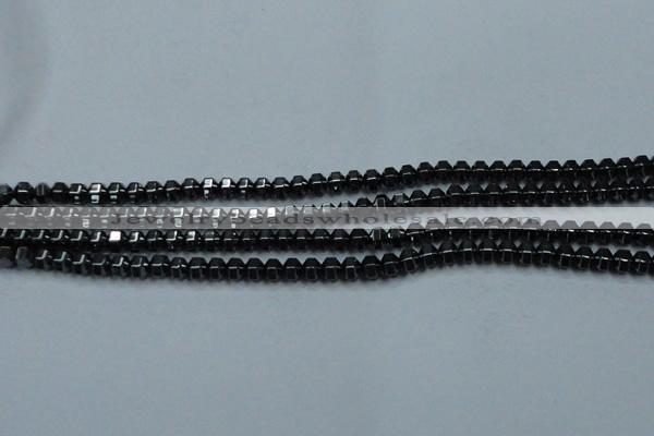 CHE980 15.5 inches 4*4mm hematite beads wholesale