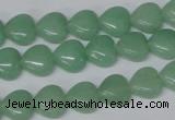 CHG10 15.5 inches 10*10mm heart amazonite gemstone beads wholesale