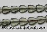 CHG18 15.5 inches 10*10mm heart synthetic smoky quartz beads wholesale