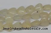 CHG21 15.5 inches 10*10mm heart yellow aventurine beads wholesale