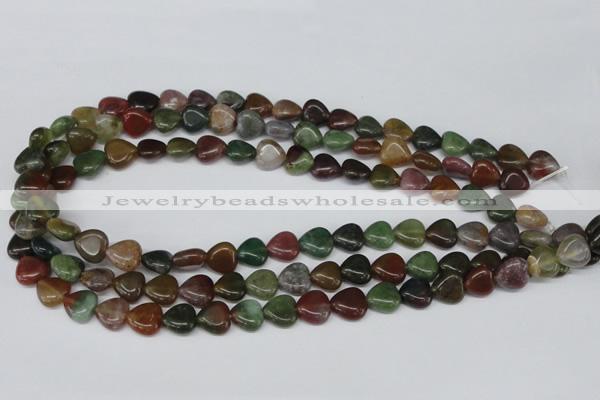 CHG24 15.5 inches 10*10mm heart Indian aventurine beads wholesale