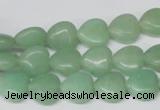 CHG26 15.5 inches 10*10mm heart green aventurine beads wholesale