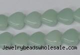 CHG30 15.5 inches 12*12mm heart amazonite gemstone beads wholesale