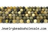 CHJ102 15 inches 8mm round honeybee jasper beads