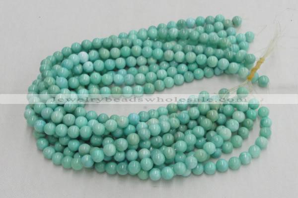 CHM01 16 inches 10mm round pale blue hemimorphite beads wholesale