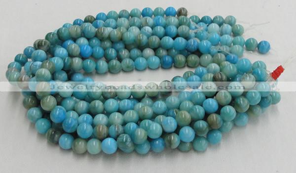 CHM02 16 inches 12mm round blue hemimorphite beads wholesale