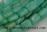 CHM09 16 inches 10*14mm rectangle green hemimorphite beads wholesale