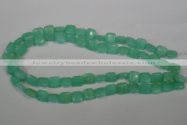 CHM16 15.5 inches 12*12mm square green hemimorphite beads wholesale