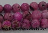 CHM222 15.5 inches 8mm round dyed hemimorphite beads wholesale