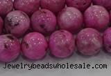 CHM224 15.5 inches 12mm round dyed hemimorphite beads wholesale