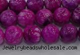 CHM231 15.5 inches 10mm round dyed hemimorphite beads wholesale