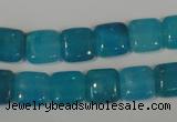 CHM25 15.5 inches 10*10mm square blue hemimorphite beads wholesale