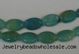 CHM27 15.5 inches 8*12mm oval blue hemimorphite beads wholesale