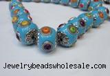 CIB141 18mm round fashion Indonesia jewelry beads wholesale