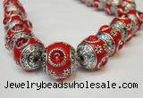 CIB193 19mm round fashion Indonesia jewelry beads wholesale