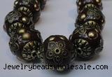 CIB225 18mm round fashion Indonesia jewelry beads wholesale