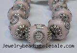 CIB227 18mm round fashion Indonesia jewelry beads wholesale