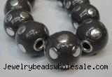 CIB241 18mm round fashion Indonesia jewelry beads wholesale