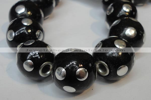 CIB242 18mm round fashion Indonesia jewelry beads wholesale