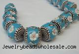 CIB261 17*18mm drum fashion Indonesia jewelry beads wholesale