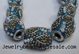 CIB301 15*20mm drum fashion Indonesia jewelry beads wholesale