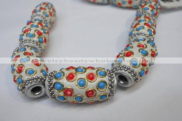 CIB335 17*33mm drum fashion Indonesia jewelry beads wholesale