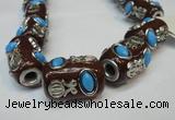 CIB370 15*25mm drum fashion Indonesia jewelry beads wholesale