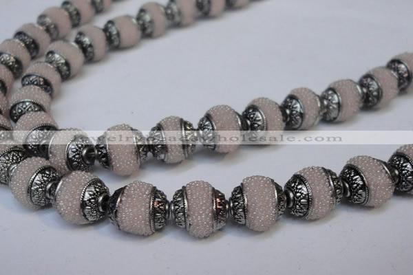 CIB380 8mm round fashion Indonesia jewelry beads wholesale