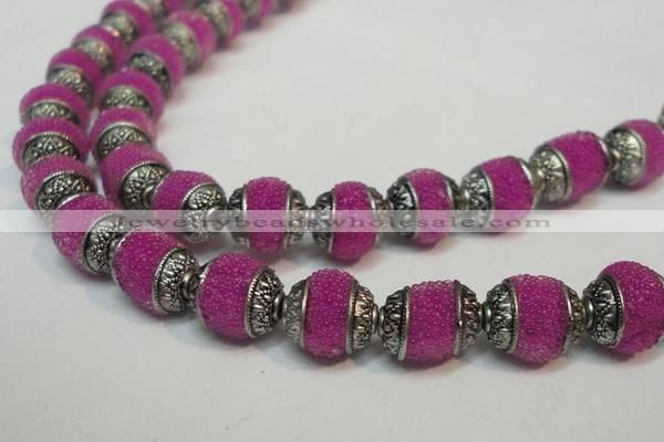 CIB381 8mm round fashion Indonesia jewelry beads wholesale