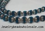 CIB383 8mm round fashion Indonesia jewelry beads wholesale