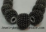 CIB392 15mm round fashion Indonesia jewelry beads wholesale