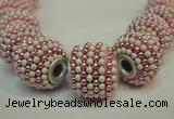 CIB393 15mm round fashion Indonesia jewelry beads wholesale