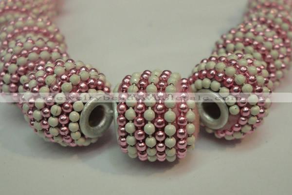 CIB393 15mm round fashion Indonesia jewelry beads wholesale