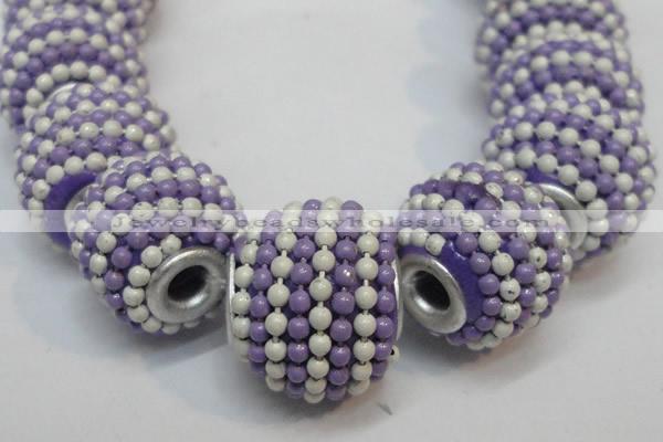 CIB394 15mm round fashion Indonesia jewelry beads wholesale