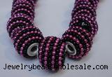 CIB395 15mm round fashion Indonesia jewelry beads wholesale