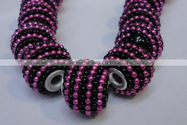 CIB395 15mm round fashion Indonesia jewelry beads wholesale