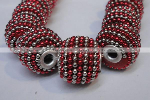 CIB403 17mm round fashion Indonesia jewelry beads wholesale