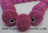 CIB411 20mm round fashion Indonesia jewelry beads wholesale