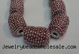 CIB436 14*21mm drum fashion Indonesia jewelry beads wholesale