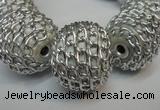 CIB450 24mm round fashion Indonesia jewelry beads wholesale