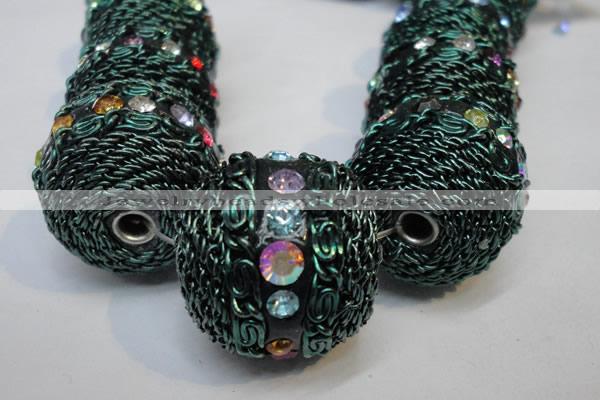 CIB461 25mm round fashion Indonesia jewelry beads wholesale