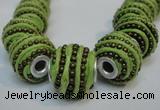 CIB472 14*14mm drum fashion Indonesia jewelry beads wholesale