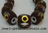 CIB483 15*16mm drum fashion Indonesia jewelry beads wholesale